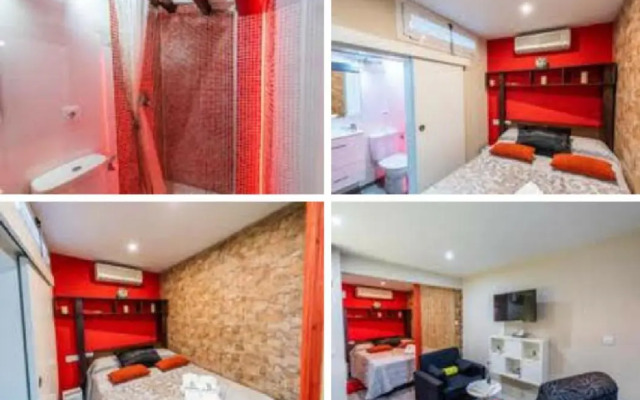 Loft jacuzzi lila Casa Ermita San Antonio