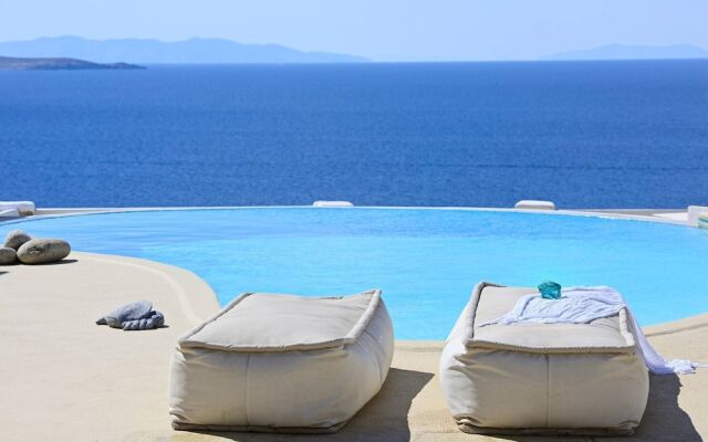 Amazing Sea View Villa Nymph By Calypso Sunset