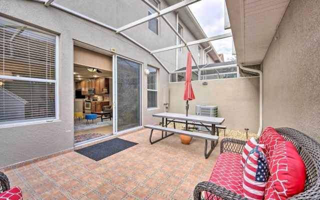 15 Mi to Disney: Kissimmee Townhome w/ Patio