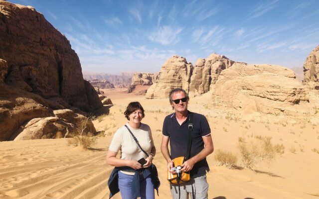 Friend wadi Rum