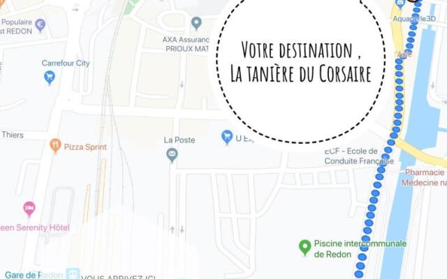 La tanière du Corsaire -16 Pers