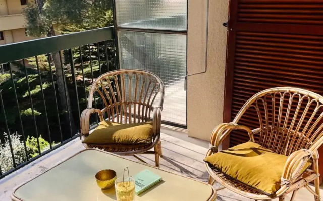 Superbe T3, terrasse, parking gratuit, vue mer