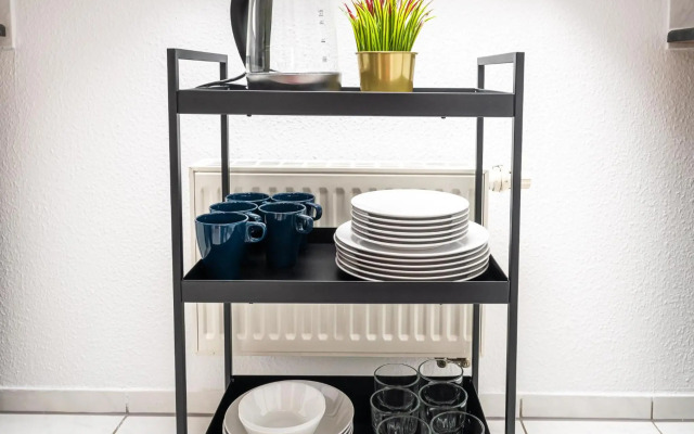 Schöne Dachterasse NETFLIX & PRIME Zentral Modern bis 4 Pers