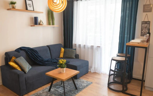 Apartament Niebieski - Okrzei (Garaż, Targi)