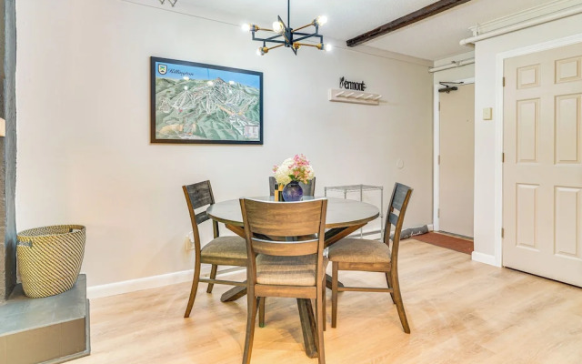 Killington Vermont Condo w/ Ski-in Trail
