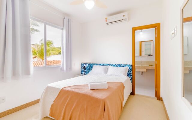 IT39 Excelente Apt 3 Quartos Pé na areia