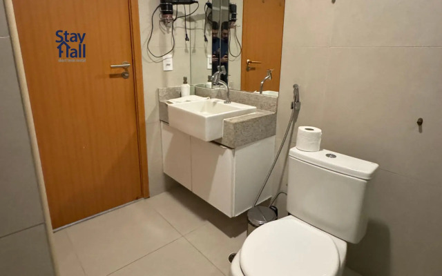 Apt 2QTS-Eco Resort-Condomínio Beira-Mar-SH036