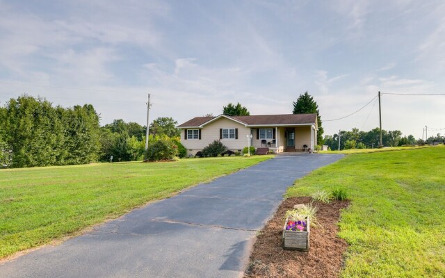 Serene Mill Spring Getaway w/ Yard & Fire Pit!