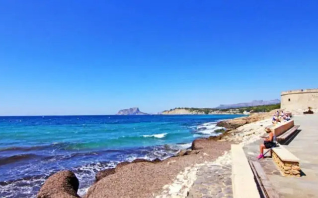 Apartment near the beach, garden in Moraira
