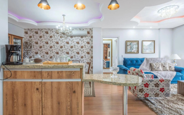 Fascino 302 - Apartamento 600 metros Rua Coberta de Gramado