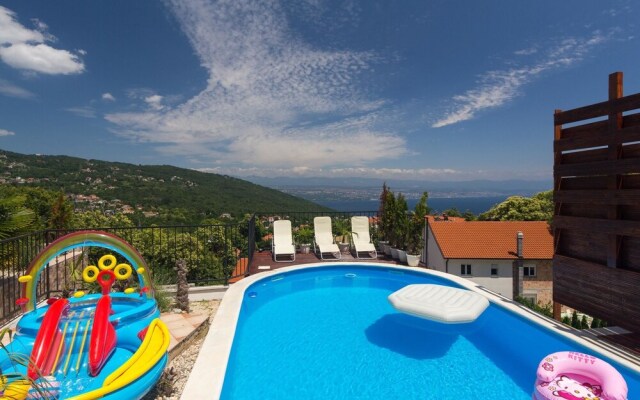 Villa With 5 Bedrooms in Opatija, With Wonderful sea View, Private Poo