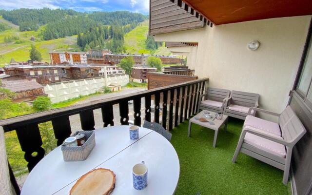 Studio vue panoramique au pied des pistes