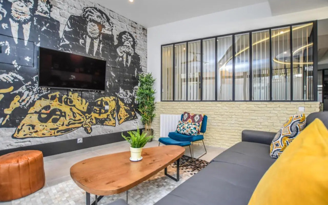 Spacious Apartment - 4br/10p - Butte-aux-cailles