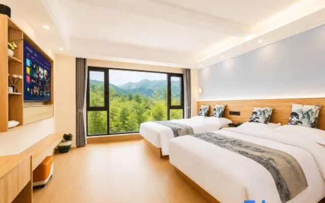 Painting Elegant Courtyard · Life Art Boutique Hotel (Huangshan Scenic Area South Gate Branch) – Guest Rooms – Huangshan
