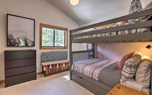 Tahoe Donner Retreat w/ Decks & Lake Access!