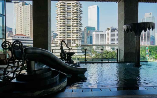 Brand New 2BR at Sudirman Suites Apartment By Travelio Premium – Outside – Jakarta