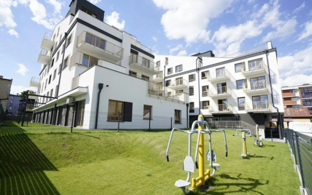 Apartament Wspólna19 (Centrum, garaż podziemny, klimatyzacja )