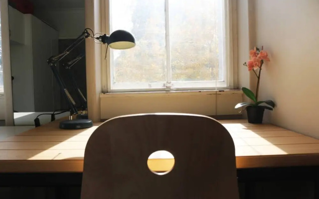 Bright Flat With City Views From Rooftopterrace