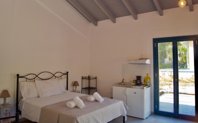 Throisma Studios with private Pool & Parking