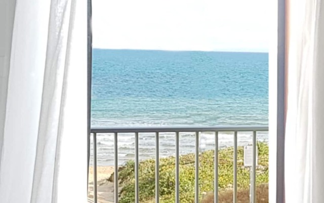 Window on the beach