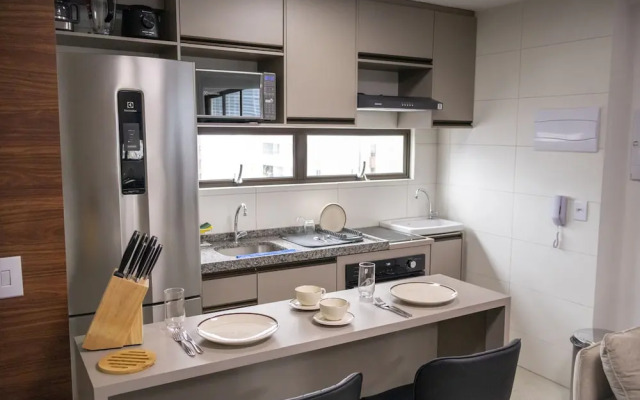 Studio com Lazer Completo e boa Localiza o