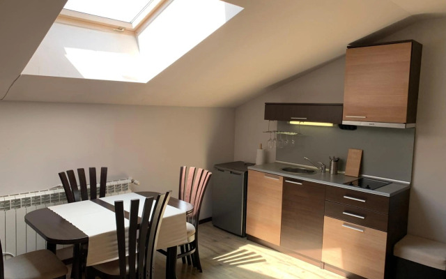 Apartments in Alexander complex