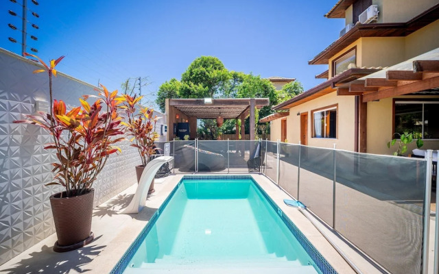 Bz85 Casa com Piscina 200m da praia