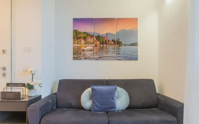 We Lake Como in Argegno