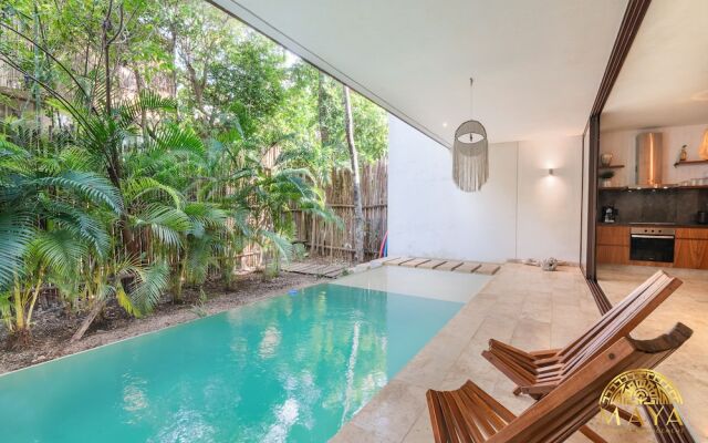 BajoCielo107 Lux 2BR Condo Priv Pool in Aldea Zama