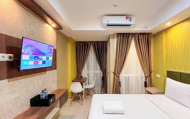 Modern Studio Room Apartment At Tamansari Skylounge Makassar