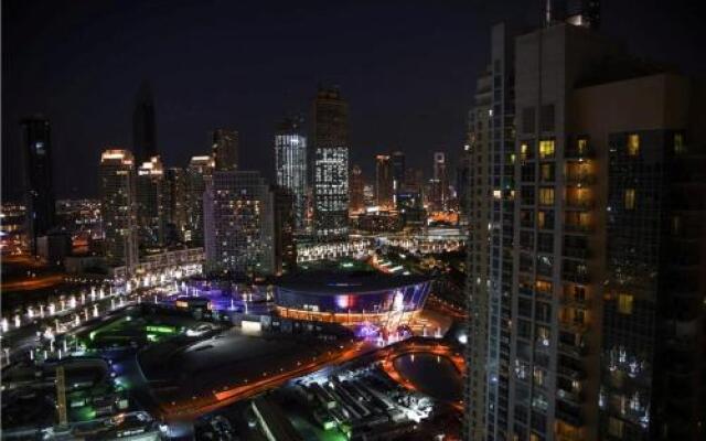 Downtown Apartments with Fountain and Burj Khalifa View