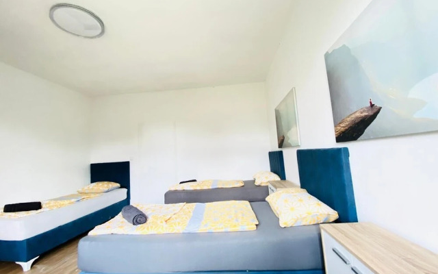 Spacious 4BR for 15 & 15 Min to Danube