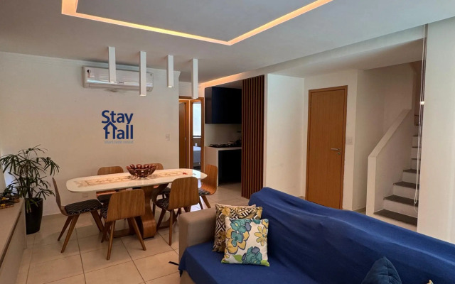 Bangalô na 3ª Fila c/ Piscina em Carneiros  SH022