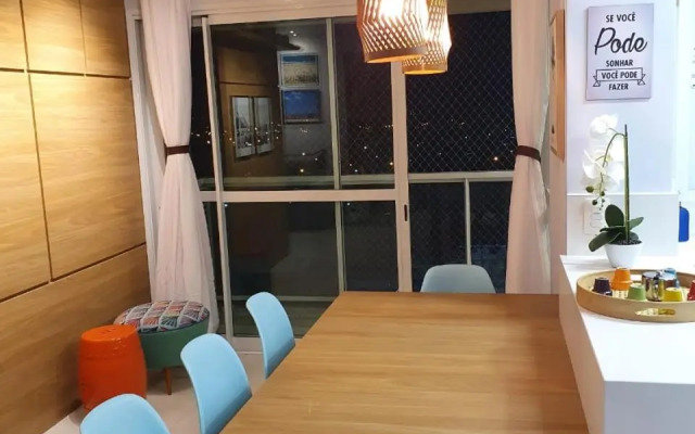 Maravilhoso apartamento novo em condomínio clube.