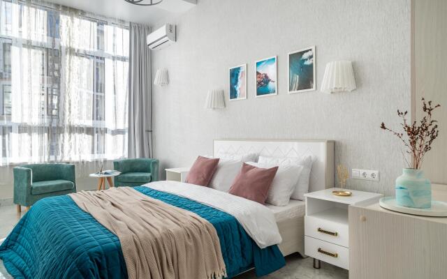 Sunny Home Apartments на улице Крымская 22к13