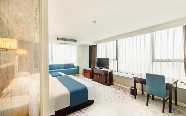 INZONE GARLAND SELECTION Hotel (Zhangqiu High-Speed Railway Station Mingshui Ancient Town) – Guest Rooms – Jinan