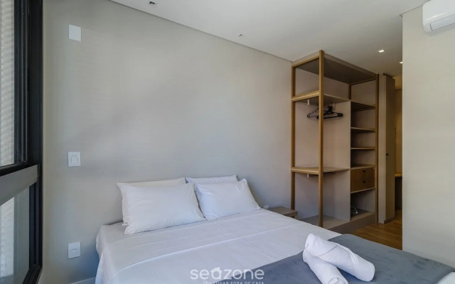 Charming Apartment 210m From Jurere Beach Psj0304