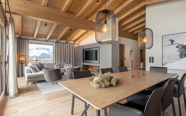 Penthousesuite Kr ndl mit Kamin Westendorf