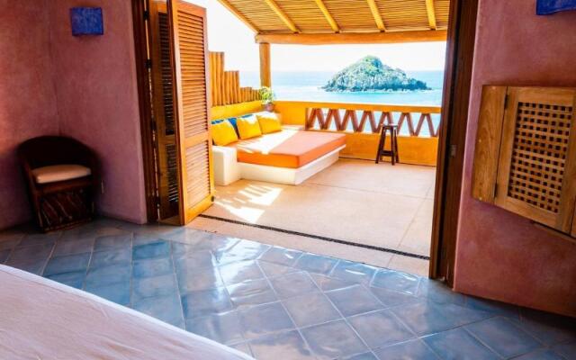 Bungalows & Casitas de las Flores in Careyes