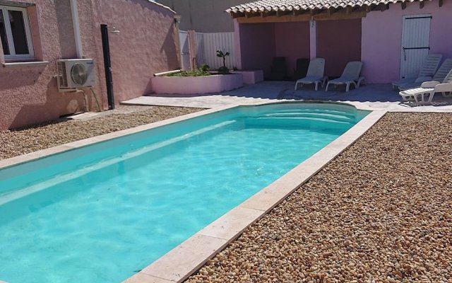 Air-conditioned Villa With Private, Fenced Swimming Pool With Covered Terrace