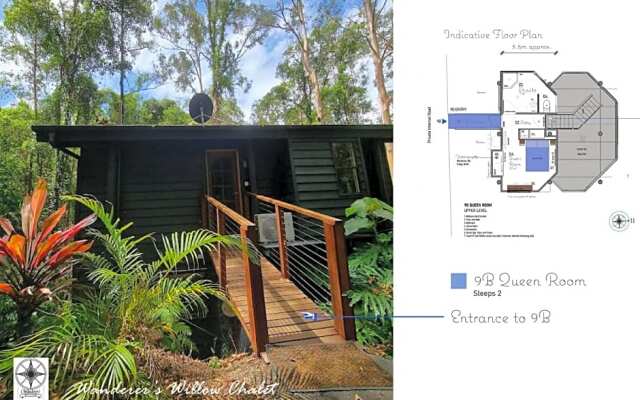Wanderers Willow Chalet 9A Double Room