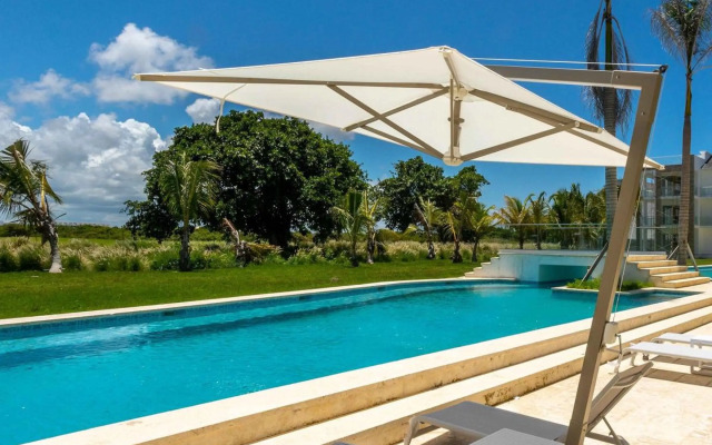 Unique Pool & Golf view retreat 1BR at Cana Pearl