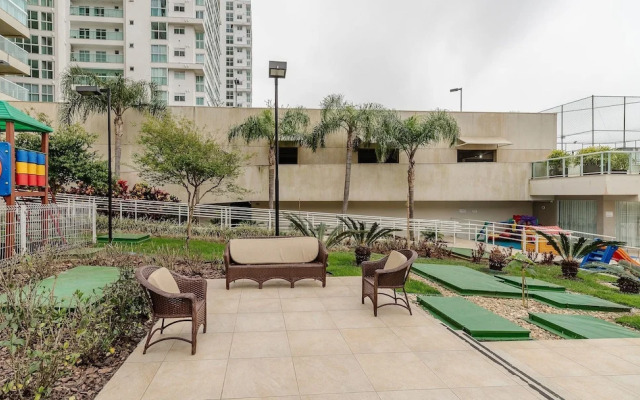 Apto Vista Mar com churrasqueira BBH1003