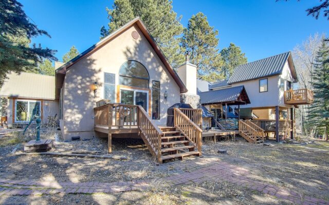 Spacious Nathrop Home w/ Fire Pit & On-site Creek!
