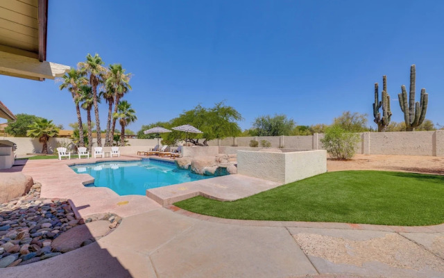 Heated Saltwater Pool: Spacious Home in Scottsdale