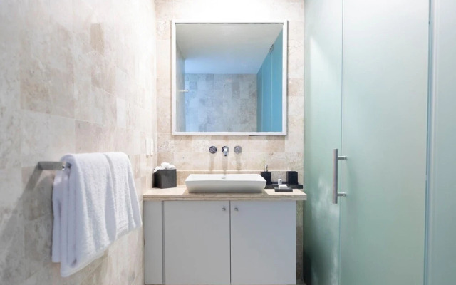 Spectacular Beachfront Garden House at Tres Mares