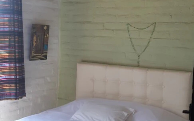 Yellow guest house