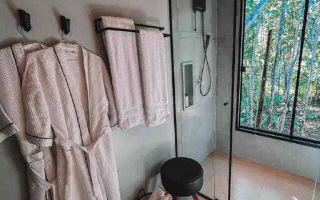 Cabana equipada em meio à natureza em Pomerode