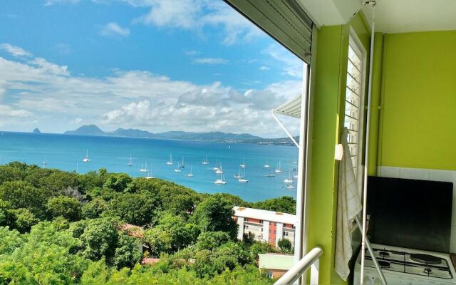 Apartment With one Bedroom in Sainte-anne, With Wonderful sea View, Po