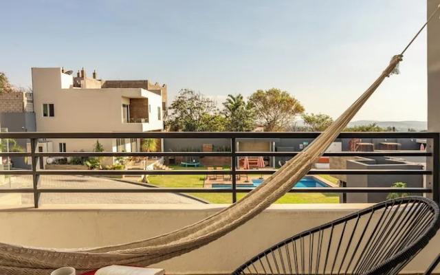 Moderno Estudio con Alberca Gym Rooftop